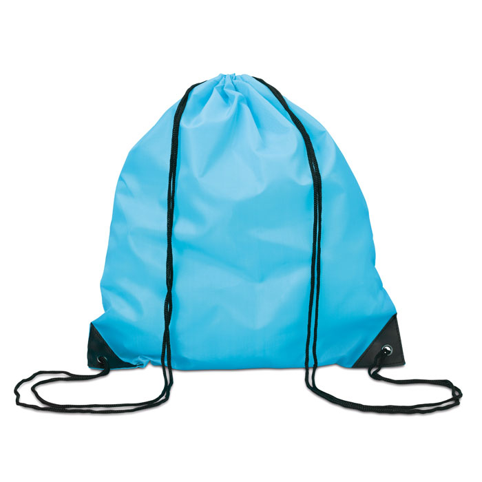 Sac à dos promotionnel avec cordon de serrage - Shoop Turquoise