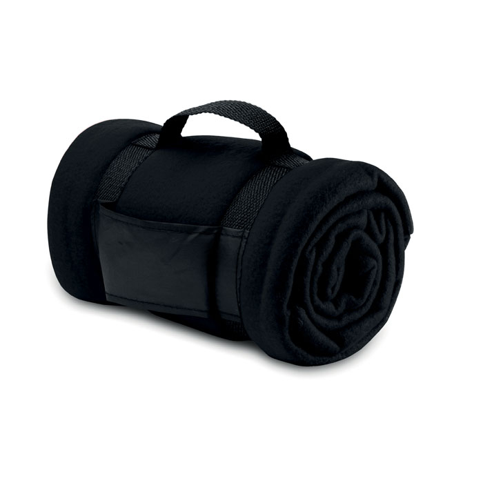 Couverture polaire publicitaire - Stavenger Noir