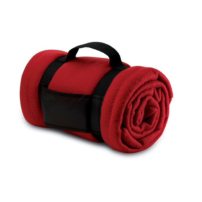 Couverture polaire publicitaire - Stavenger Rouge