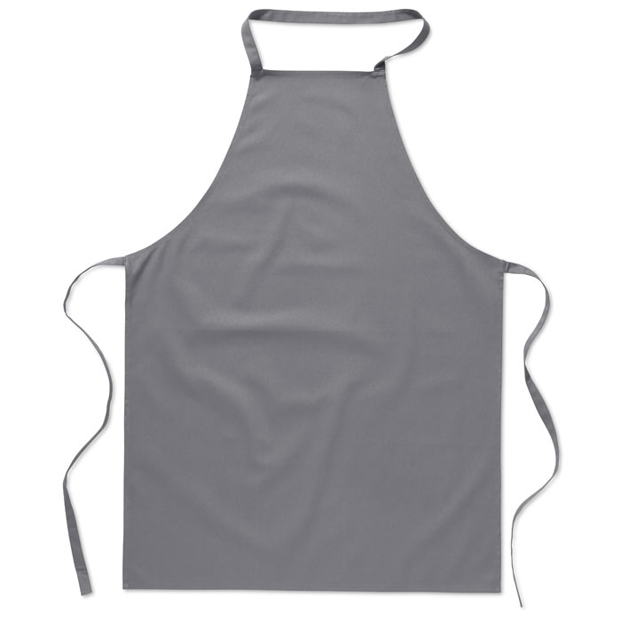 Tablier de cuisine publicitaire - Kitab Gris