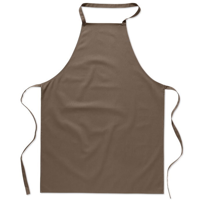 Tablier de cuisine publicitaire - Kitab Taupe