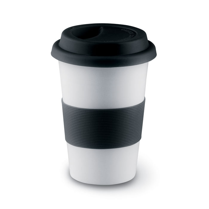 Mug publicitaire céramique 400 ml Tribeca Noir
