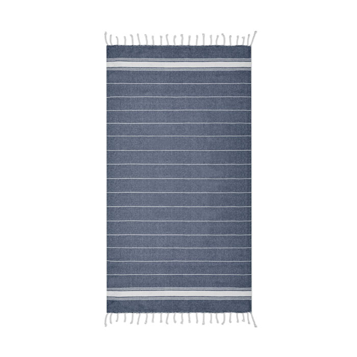 Serviette de plage publicitaire - MALIBU Bleu