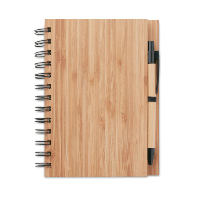Carnet personnalisable bambou - Bambloc Bois