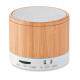 Mini enceinte bambou publicitaire 3W - Round