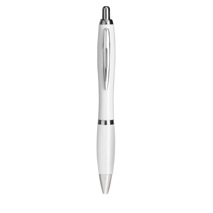 Stylo bille antibactérien personnalisé - RIO CLEAN Blanc