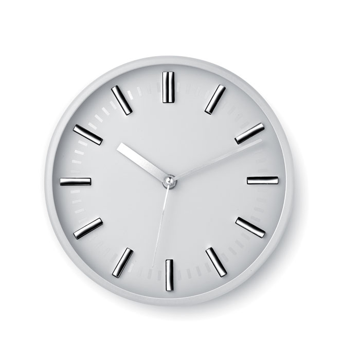 Horloge murale publicitaire - COSY Blanc
