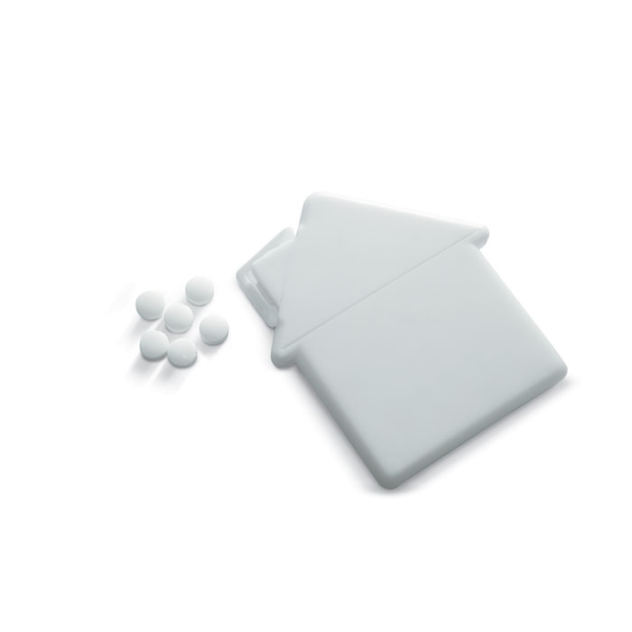 Distributeur publicitaire de bonbons - Maison BERMONDS Blanc