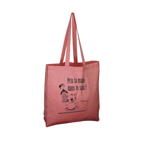 Tote bag en coton recyclé publicitaire 150g - Jhansi