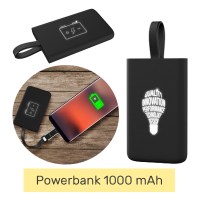 Powerbank objet pub 1000 mAh