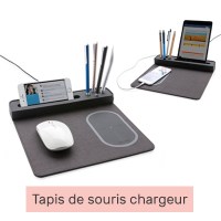 Tapis de souris chargeur objet pub